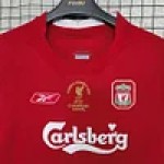 2005 Liverpool Retro Jersey UCL Final Home